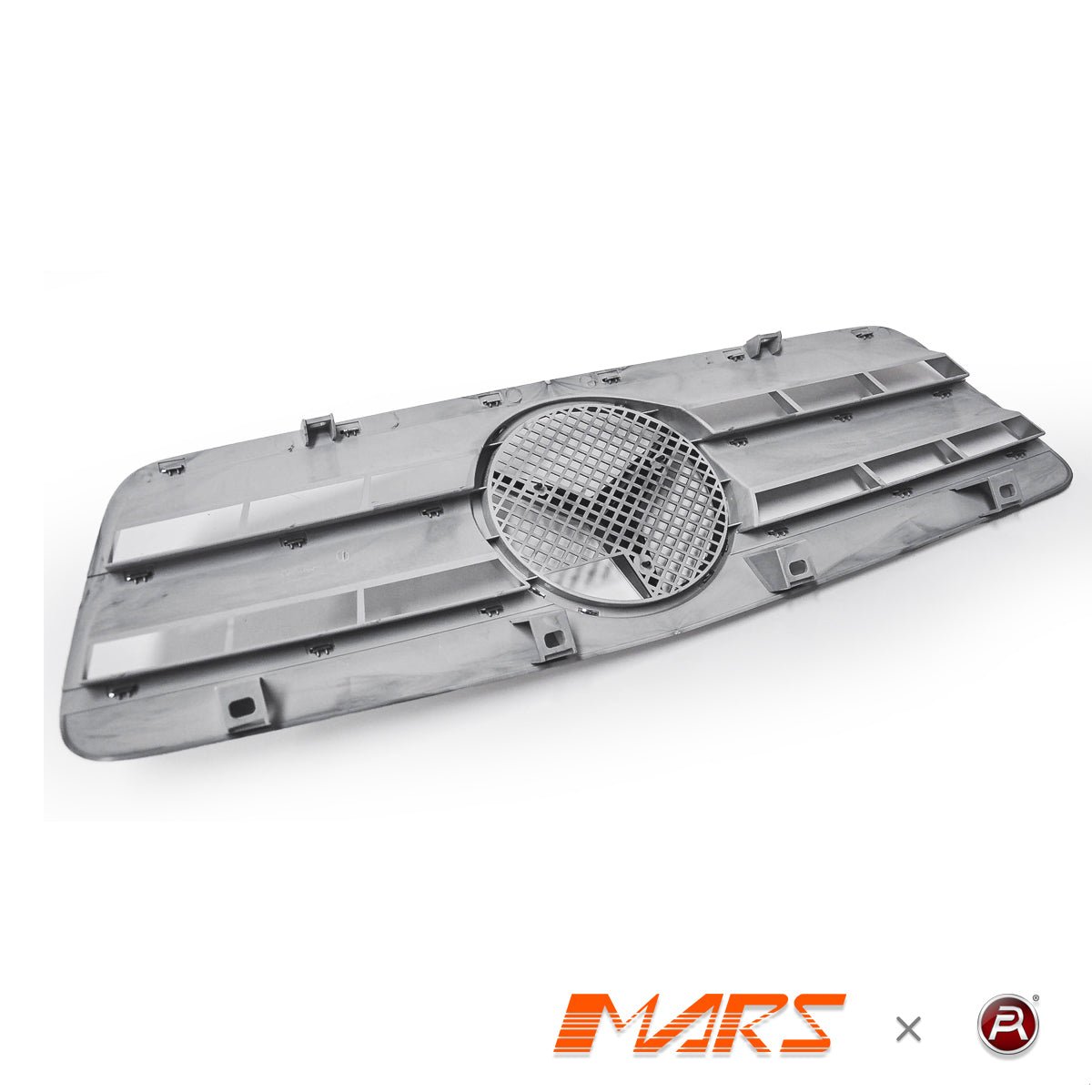 Chrome Silver CL3 Front Grill Grille Bodykit for Mercedes - Benz CLK - Class W208 C208 1997 - 2002 - Mars Performance