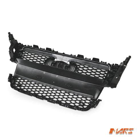 Chrome Silver Honeycomb RS5 Style Front Bumper Bar Grille Grill Bodykit for AUDI A5 S5 8T 2008 - 2012 - Mars Performance