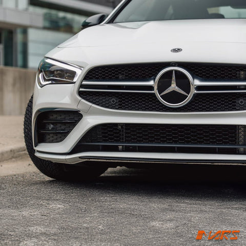 CLA35 AMG Style Front Bumper Bar Carnards Blades Lip Spoiler Bodykit for Mercedes - Benz CLA - Class C118 W118 2018 - 2024 - Mars Performance