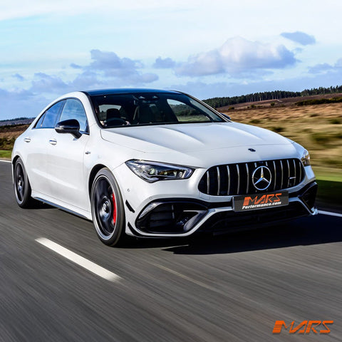 CLA45 AMG S Style Front Bumper Bar Bodykit & Canards for Mercedes - Benz CLA - Class C118 W118 & CLA35 2018 - 2024 - Mars Performance
