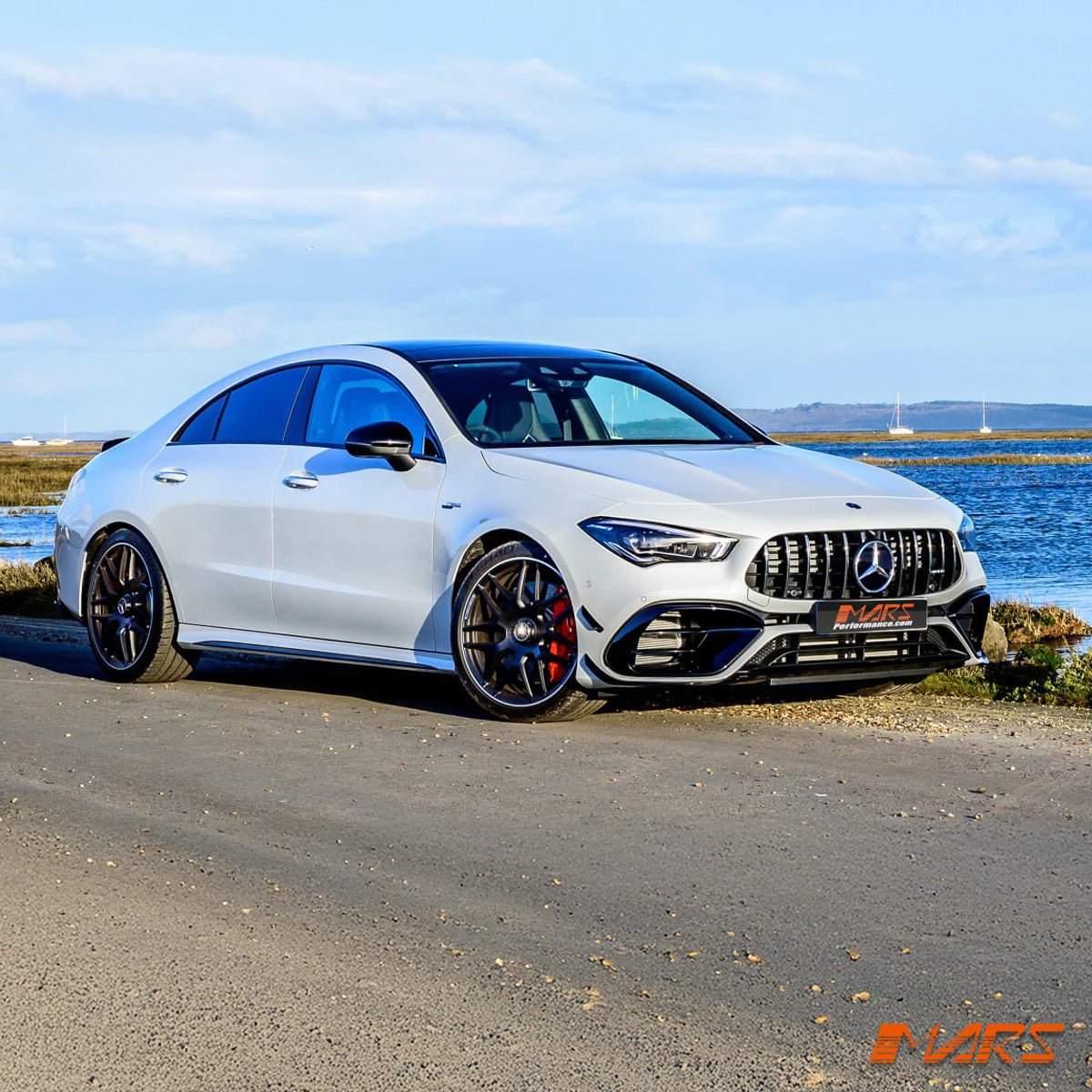 CLA45 AMG S Style Front Bumper Bar Bodykit & Canards for Mercedes - Benz CLA - Class C118 W118 & CLA35 2018 - 2024 - Mars Performance