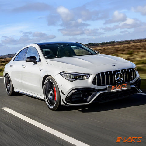 CLA45 AMG S Style Front Bumper Bar Bodykit & Canards for Mercedes - Benz CLA - Class C118 W118 & CLA35 2018 - 2024 - Mars Performance