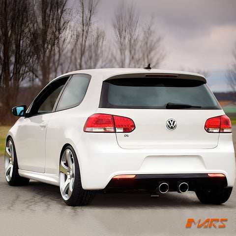 Classical Clear Red LED Tail lights for Volkswagen VW Golf VI MK - 6 Hatch 2009 - 2013 - Mars Performance