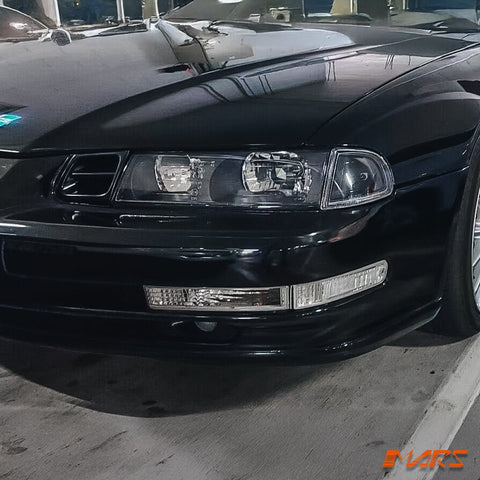 Clear Front Bumper Bar Turn Signal Indicator lights for Honda Prelude 1992 - 1996 - Mars Performance