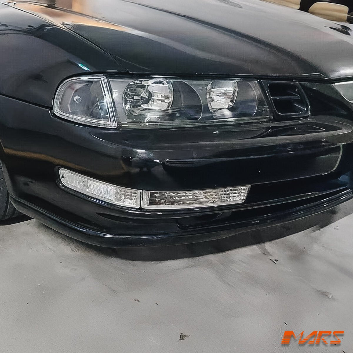 Clear Front Bumper Bar Turn Signal Indicator lights for Honda Prelude 1992 - 1996 - Mars Performance
