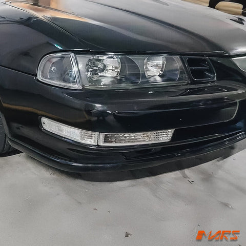Clear Front Bumper Bar Turn Signal Indicator lights for Honda Prelude 1992 - 1996 - Mars Performance