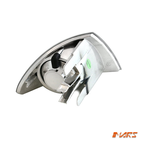 Clear Front Corner turn signal indicator lights for BMW 3 - Series E46 1998 - 2001 Pre LCI Sedan & Wagon - Mars Performance