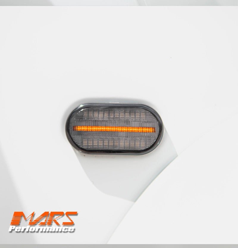 Clear LED sequential Side Fender Guard Indicator Turn Signal Lights for Suzuki Jimny GJ JJ 2019 - 2024 - Mars Performance