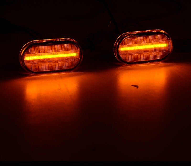 Clear LED sequential Side Fender Guard Indicator Turn Signal Lights for Suzuki Jimny GJ JJ 2019 - 2024 - Mars Performance
