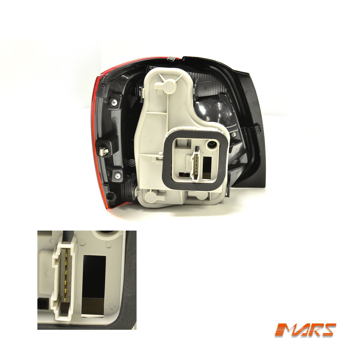 Clear Red 3D LED Stripe Bar Tail lights for VW Volkswagen Polo 6R 2010 - 2014 - Mars Performance