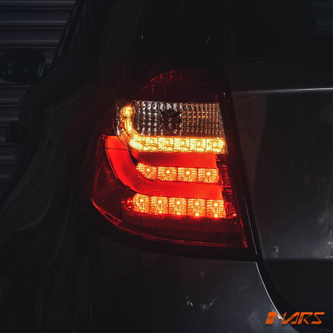 Clear Red 3D LED Tail lights for BMW 1 Series E81 E87 Hatch - Mars Performance