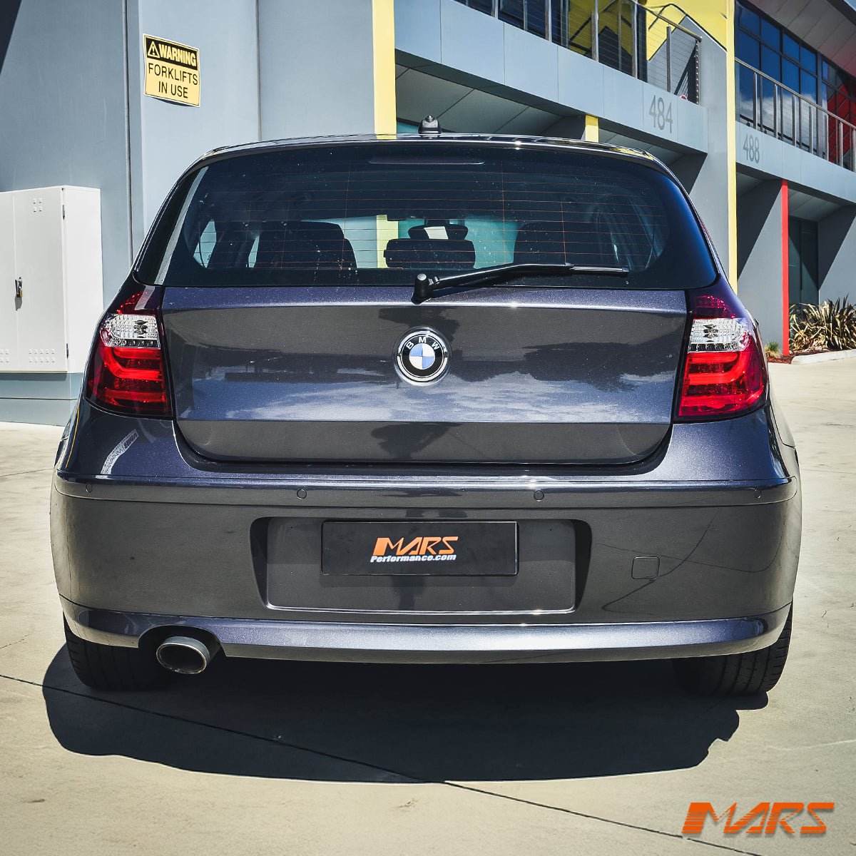 Clear Red 3D LED Tail lights for BMW 1 Series E81 E87 Hatch - Mars Performance