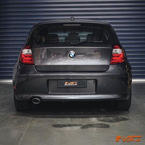 Clear Red 3D LED Tail lights for BMW 1 Series E81 E87 Hatch - Mars Performance
