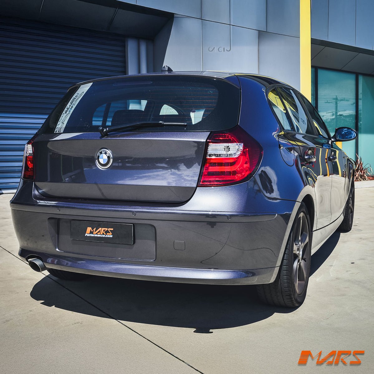 Clear Red 3D LED Tail lights for BMW 1 Series E81 E87 Hatch - Mars Performance