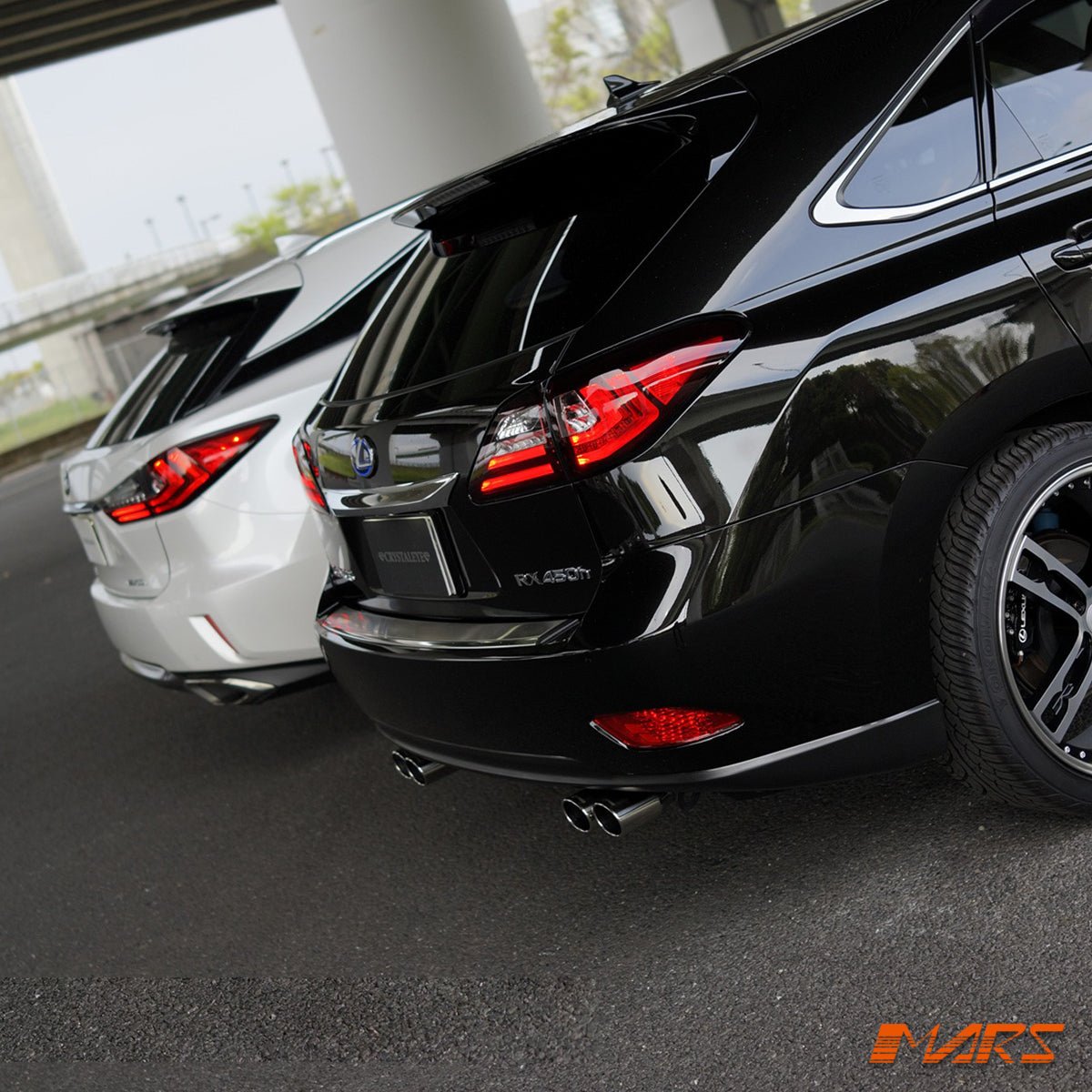 Clear Red 3D Stripe Bar LED Tail light with Sequential Indicators for Lexus RX270 RX350 RX450H AL10 2008 - 2015 - Mars Performance
