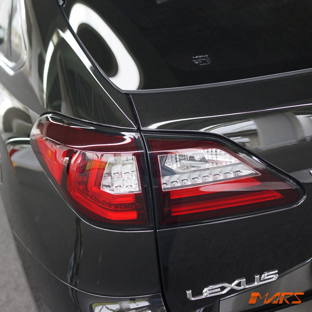 Clear Red 3D Stripe Bar LED Tail light with Sequential Indicators for Lexus RX270 RX350 RX450H AL10 2008 - 2015 - Mars Performance
