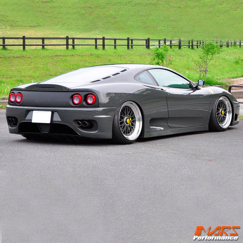 Clear Red Full LED 3D Stripe Bar Tail Lights for FERRARI F360 512 F355 550 575M F50 - Mars Performance