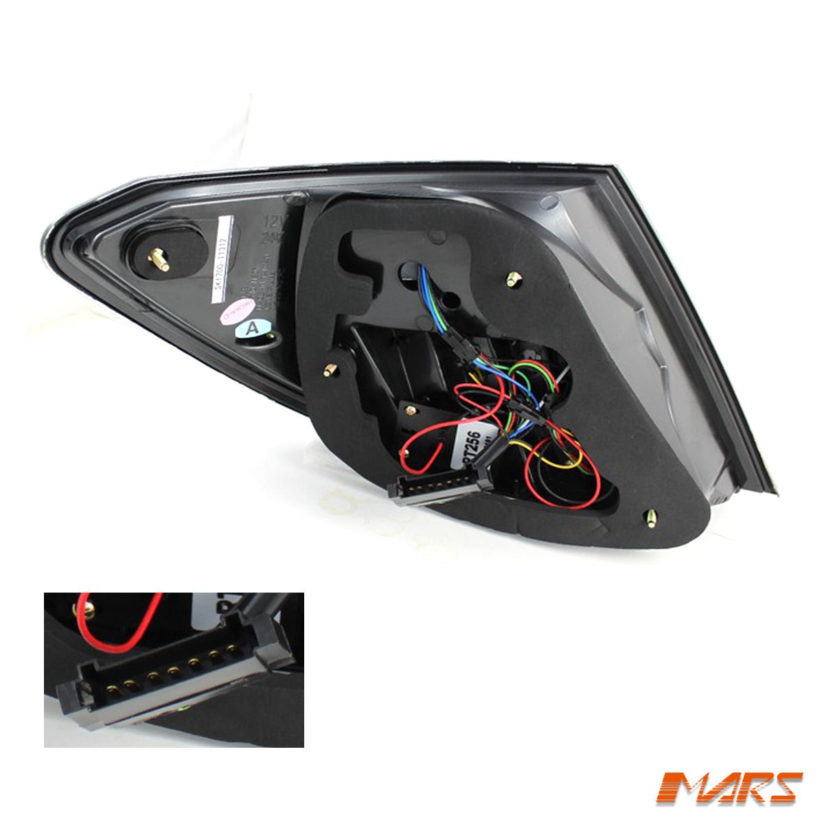 Clear Red Full LED Tail lights for Mercedes - Benz C - Class W204 Sedan 2007 - 2010 & C63 AMG - Mars Performance