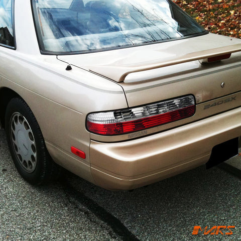 Clear Red JDM NON LED Tail lights for Nissan Silvia S13 1988 - 1993 - Mars Performance