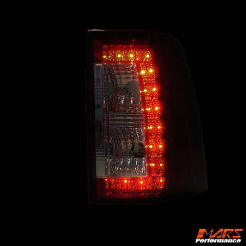 Clear Red LED Tail Lights for Ford Falcon FG UTE XR6 XR8 Turbo R6 FPV GS F6 Pursuit - Mars Performance