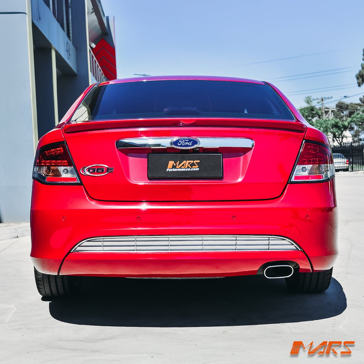 Clear Red LED Tail Lights for Ford Falcon FPV FG Sedan XT G6 XR 2008 - 2014 - Mars Performance