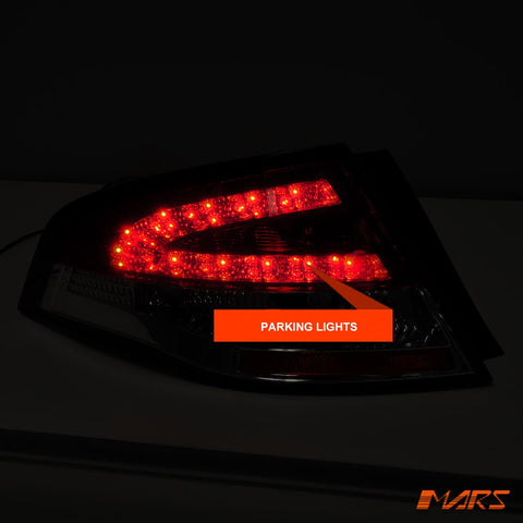 Clear Red LED Tail Lights for Ford Falcon FPV FG Sedan XT G6 XR 2008 - 2014 - Mars Performance