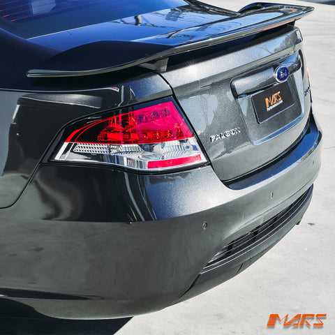 Clear Red LED Tail Lights for Ford Falcon FPV FG Sedan XT G6 XR 2008 - 2014 - Mars Performance
