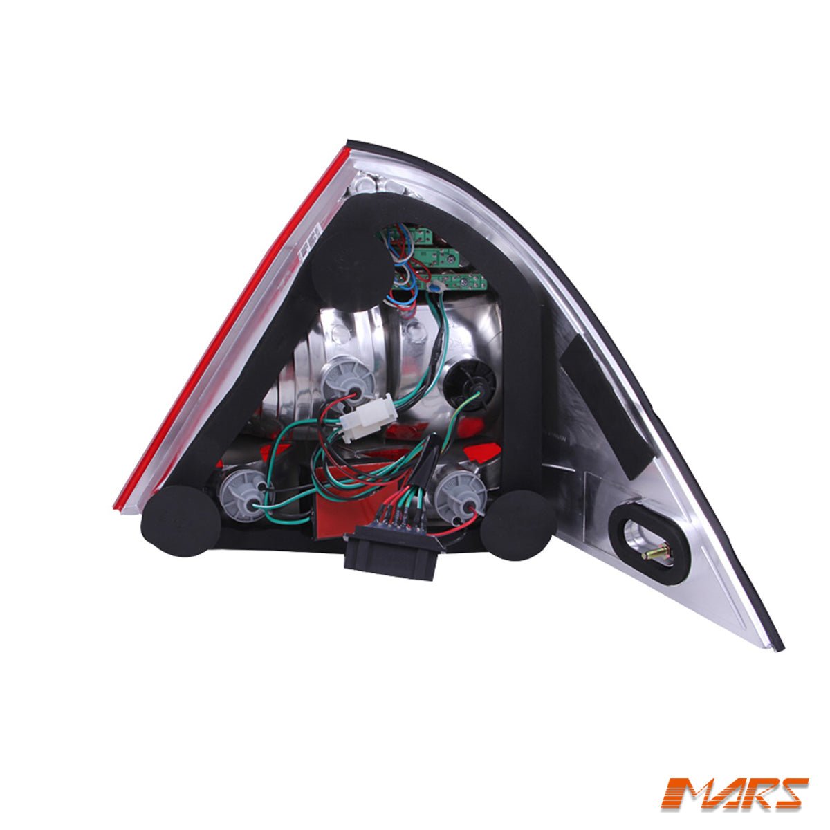 Clear Red LED Tail Lights for Mercedes - Benz C - Class W203 4 doors Sedan 2000 - 2004 - Mars Performance
