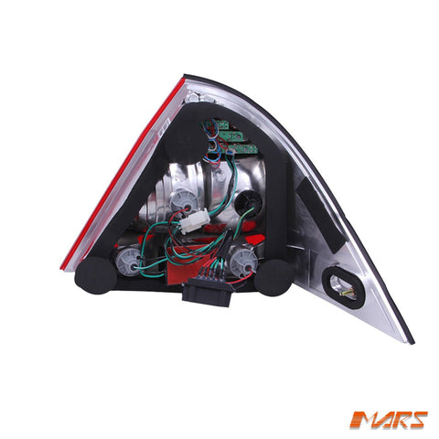 Clear Red LED Tail Lights for Mercedes - Benz C - Class W203 4 doors Sedan 2000 - 2004 - Mars Performance