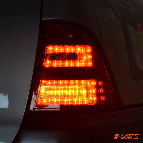 Clear Red LED Tail Lights for Mercedes - Benz ML - Class W163 1997 - 2005 & ML55 AMG - Mars Performance