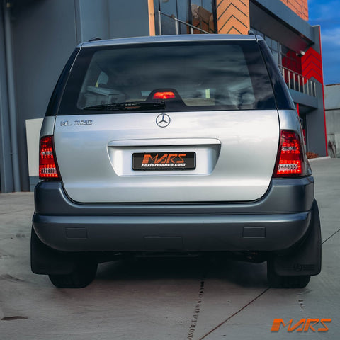 Clear Red LED Tail Lights for Mercedes - Benz ML - Class W163 1997 - 2005 & ML55 AMG - Mars Performance