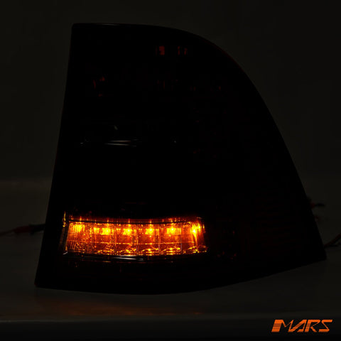 Clear Red LED Tail Lights for Mercedes - Benz ML - Class W163 1997 - 2005 & ML55 AMG - Mars Performance