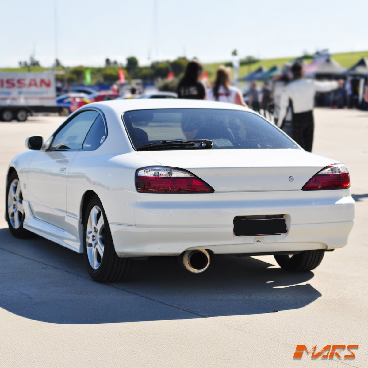 Clear Red LED Tail Lights for Nissan 200SX Silvia S15 - Mars Performance