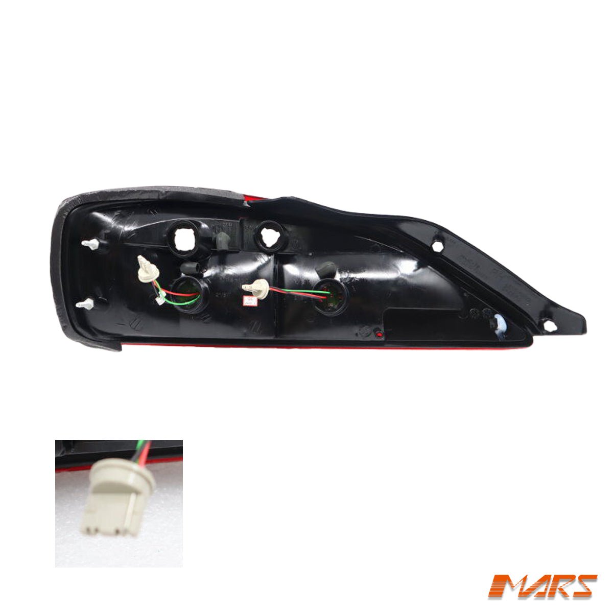 Clear Red LED Tail Lights for Nissan 200SX Silvia S15 - Mars Performance