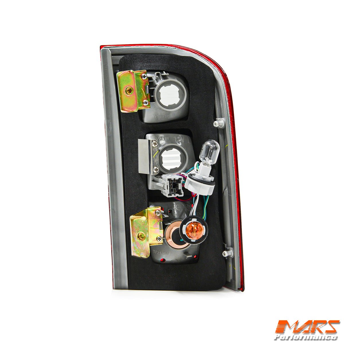 Clear Red LED Tail lights for Nissan Patrol GU 1997 - 2004, Series 1, 2, 3. - Mars Performance