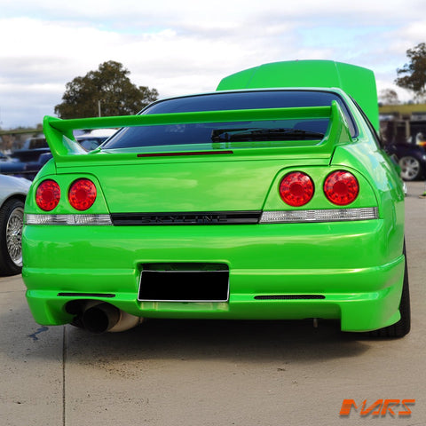 Clear Red LED Tail Lights for Nissan R33 Skyline Coupe GTS - T GT - R GT - T RB250DET - Mars Performance