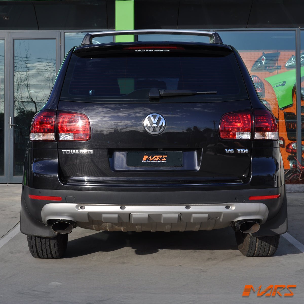 Clear Red LED Tail lights for Volkswagen VW Touareg 7L 2003 - 2007 - Mars Performance