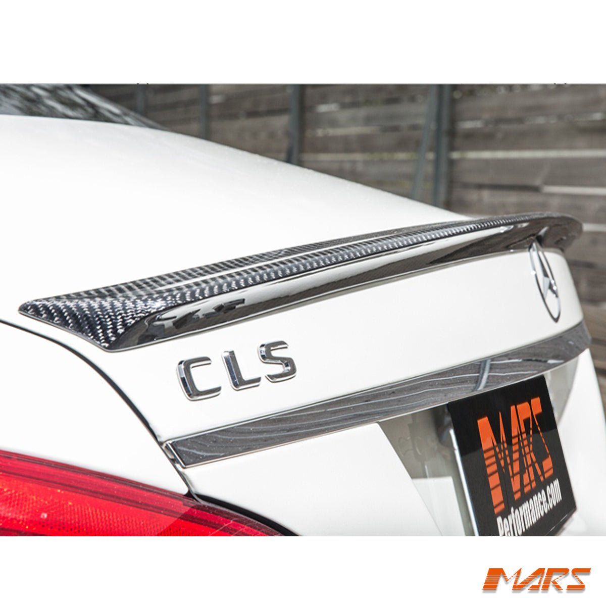 CLS63 AMG Style Carbon Fibre Rear Trunk Lip Spoiler Bodykit for Mercedes Benz CLS - Class W218 C218 2011 - 2017 - Mars Performance