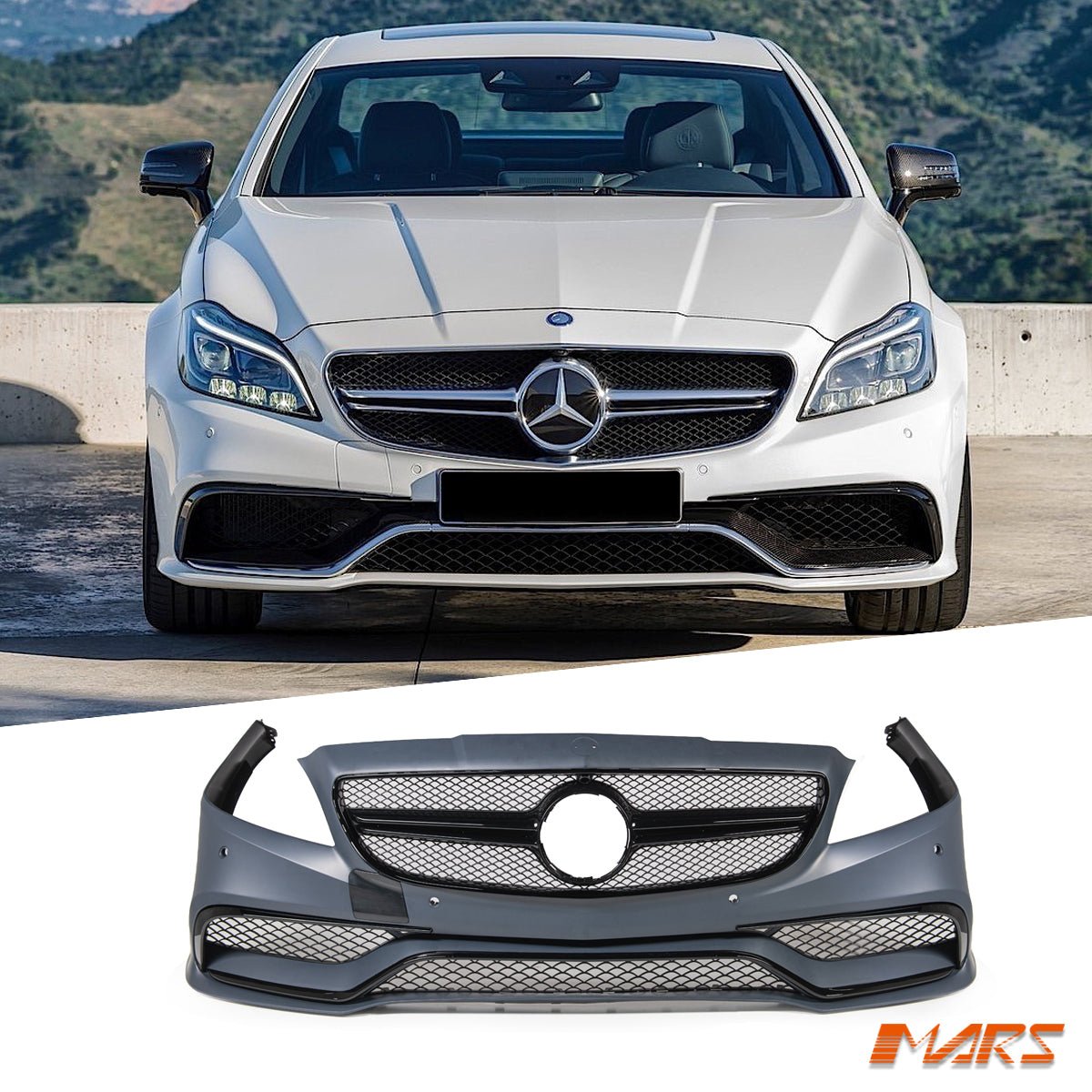 For Mercedes CLS W218 C218 15 18 CLS63 AMG Bumper Bar Bodykit Grill for-mercedes-cls-w218-c218-15-18-cls63-amg-bumper-bar-bodykit-grill