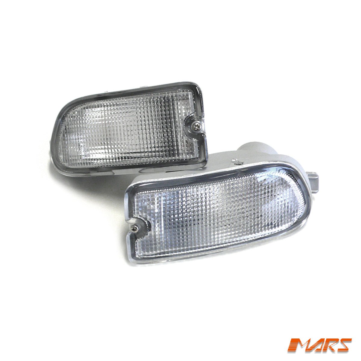 Crystal Bumper bar Turn Signal Indicator Lights for Subaru Impreza 1999 - 2000 GC8 GF8 - Mars Performance