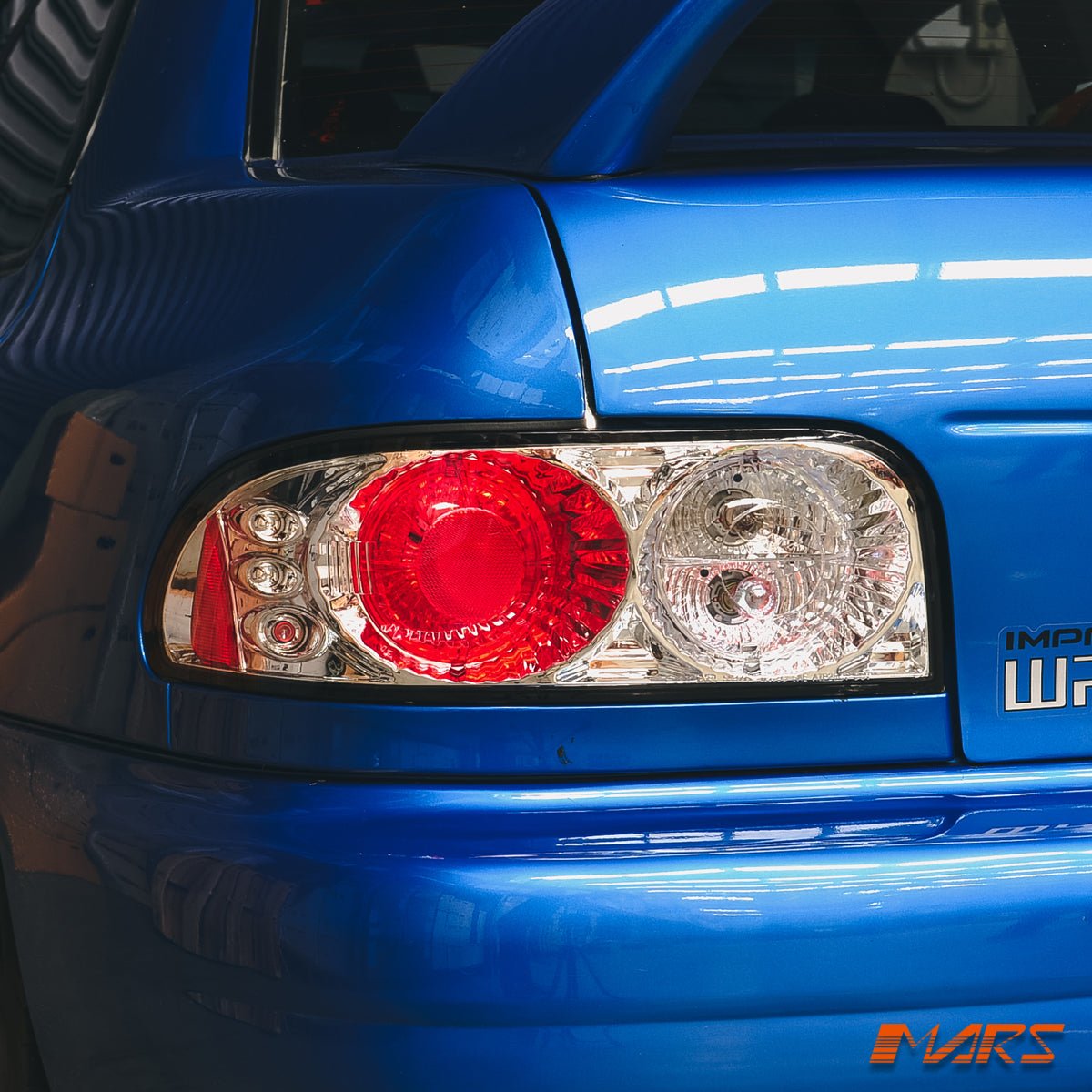 Crystal Clear Altezza Tail Lights for Subaru Impreza 1993 - 2000 GC8 Sedan 22B - Mars Performance