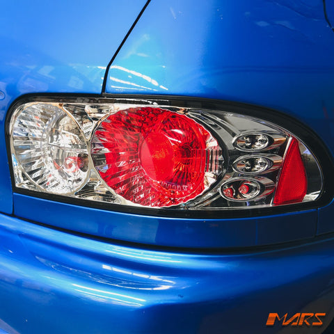 Crystal Clear Altezza Tail Lights for Subaru Impreza 1993 - 2000 GC8 Sedan 22B - Mars Performance