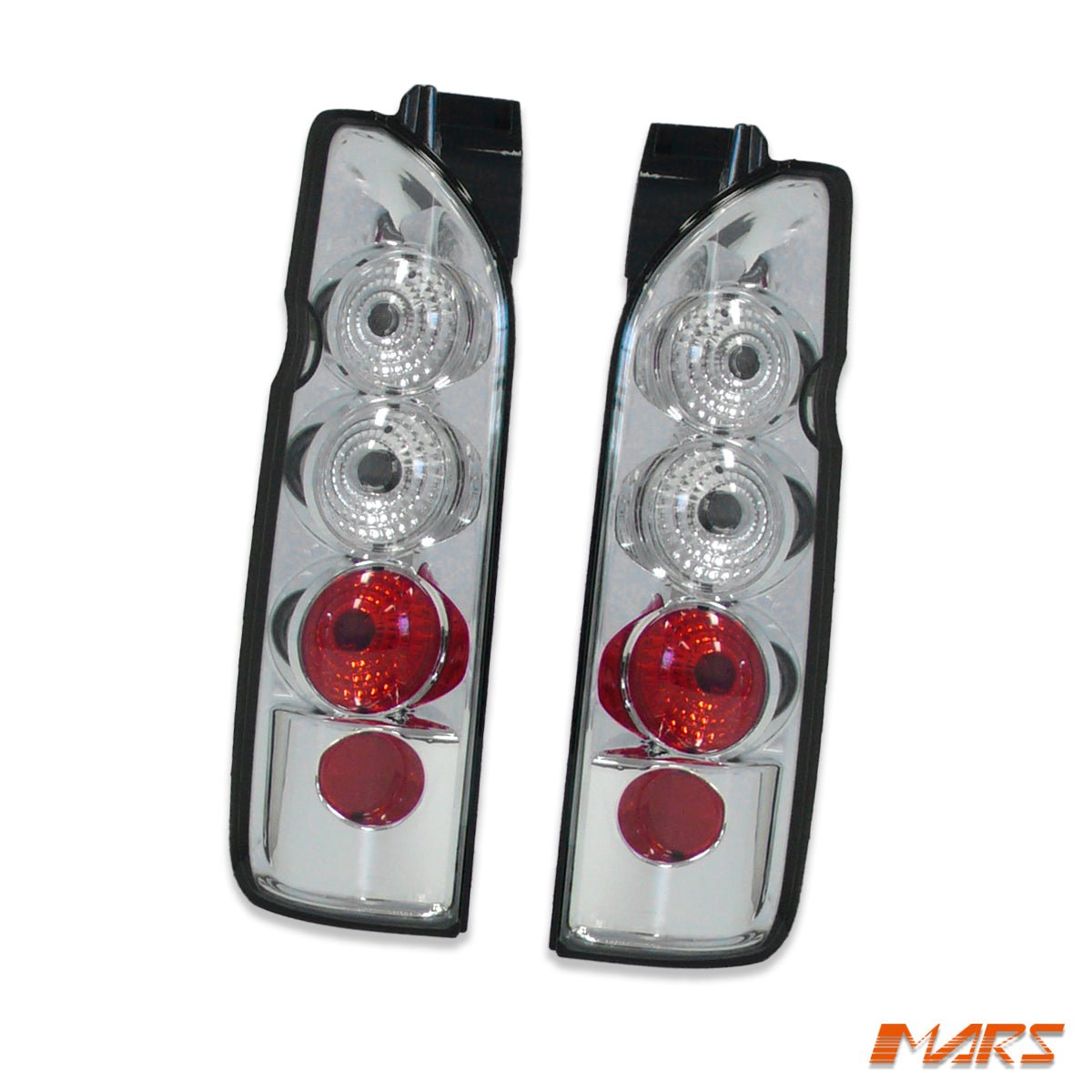 Crystal Clear Altezza Tail lights for Toyota Hiace VAN 2005 - 2018 - Mars Performance