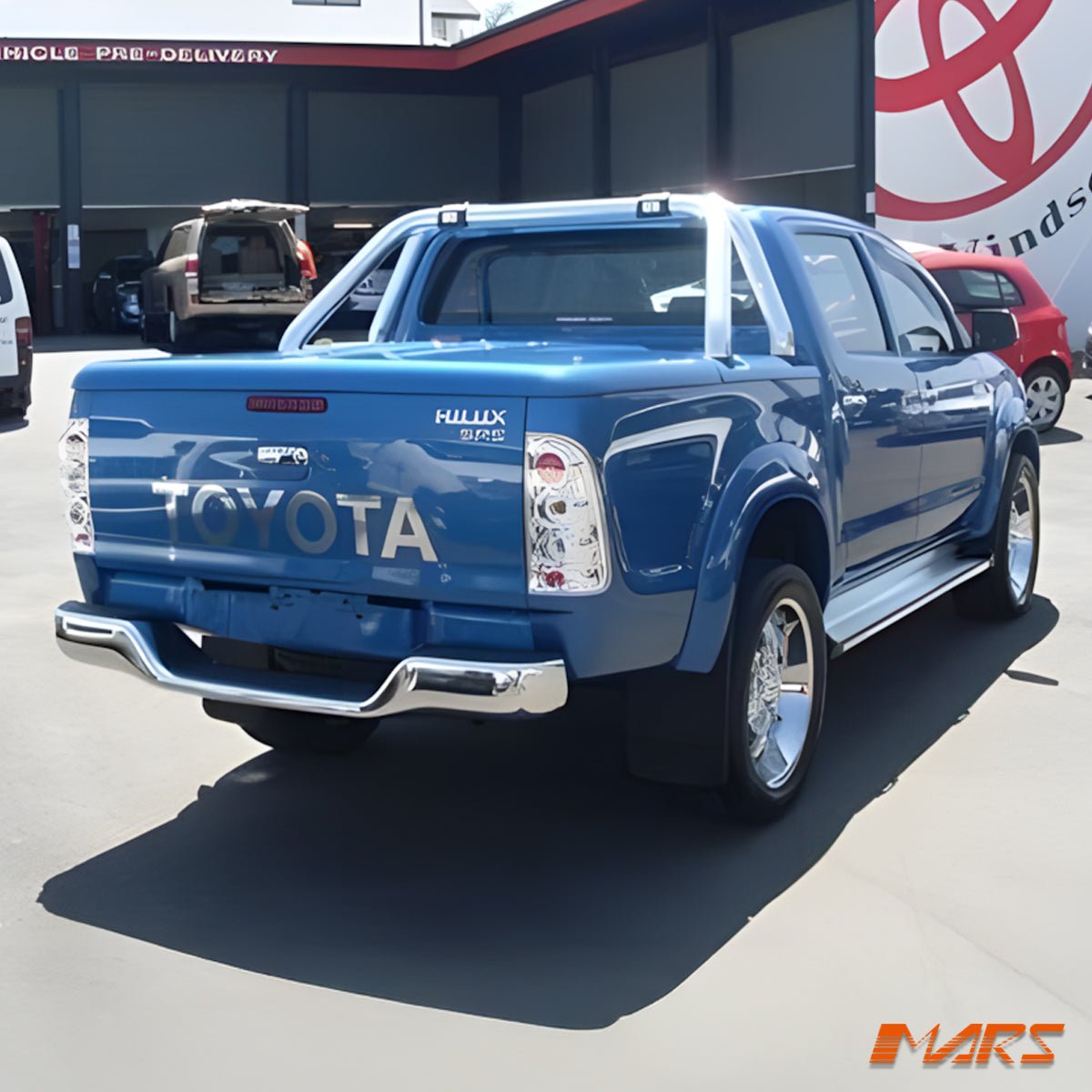 Crystal Clear Altezza Tail Lights for Toyota Hilux VIGO 2005 - 2014 UTE PICK UP - Mars Performance