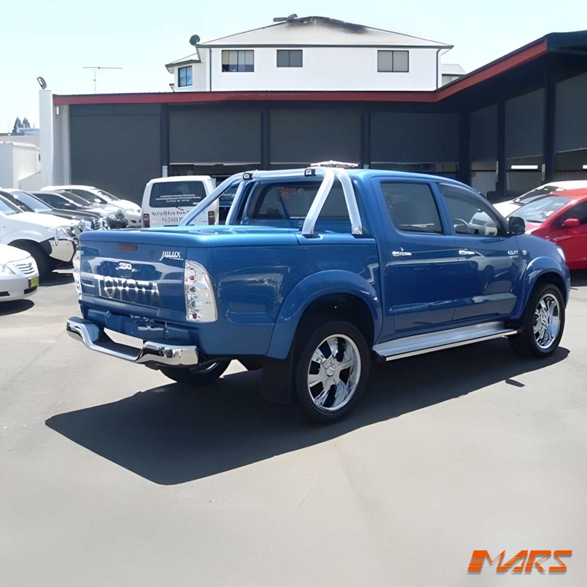 Crystal Clear Altezza Tail Lights for Toyota Hilux VIGO 2005 - 2014 UTE PICK UP - Mars Performance
