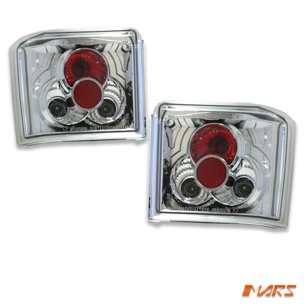 Crystal Clear Altezza Tail lights for VolksWagen VW Transporter T4 Van 1993 - 2004 - Mars Performance