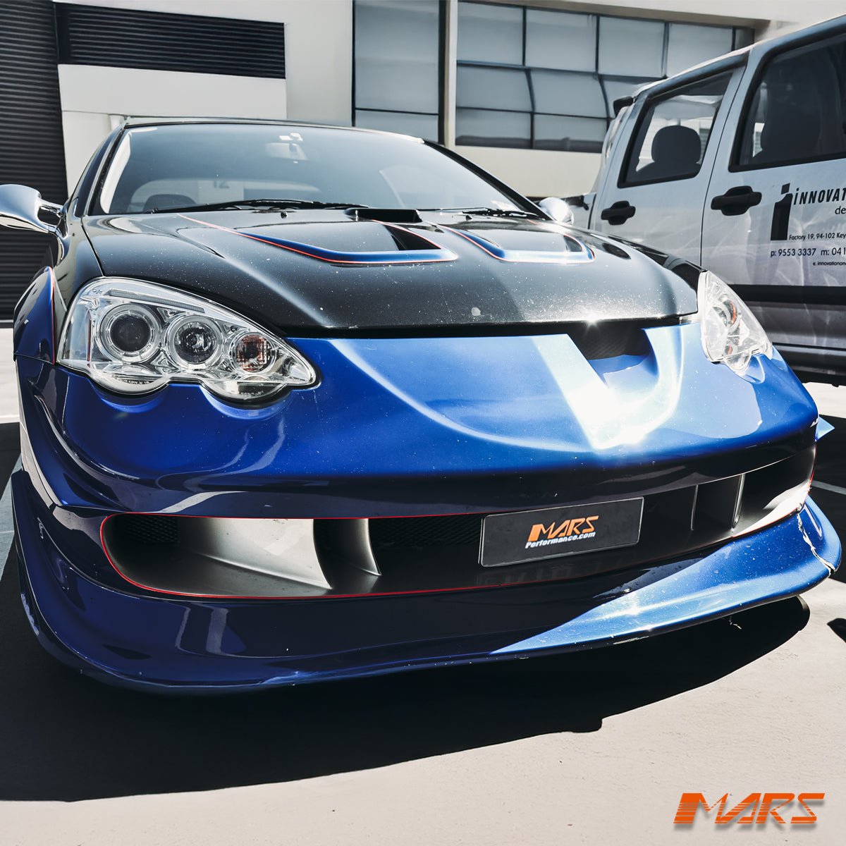 Crystal Clear Angel - Eyes Projector Head Lights for Honda Integra DC5 2001 - 2004 - Mars Performance