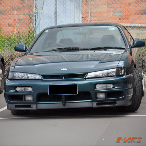 Crystal Clear Bumper bar Turn Signal Indicator Lights for Nissan 200SX Silvia S14 1993 - 1996 - Mars Performance