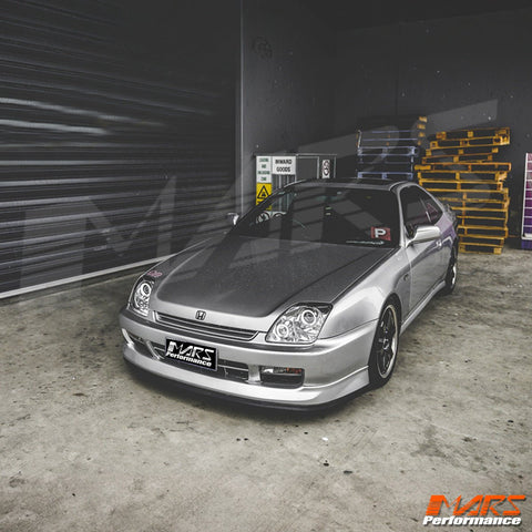 Crystal Clear CCFL Angel - Eyes Projector Head Lights for Honda Prelude 1997 - 2001 - Mars Performance