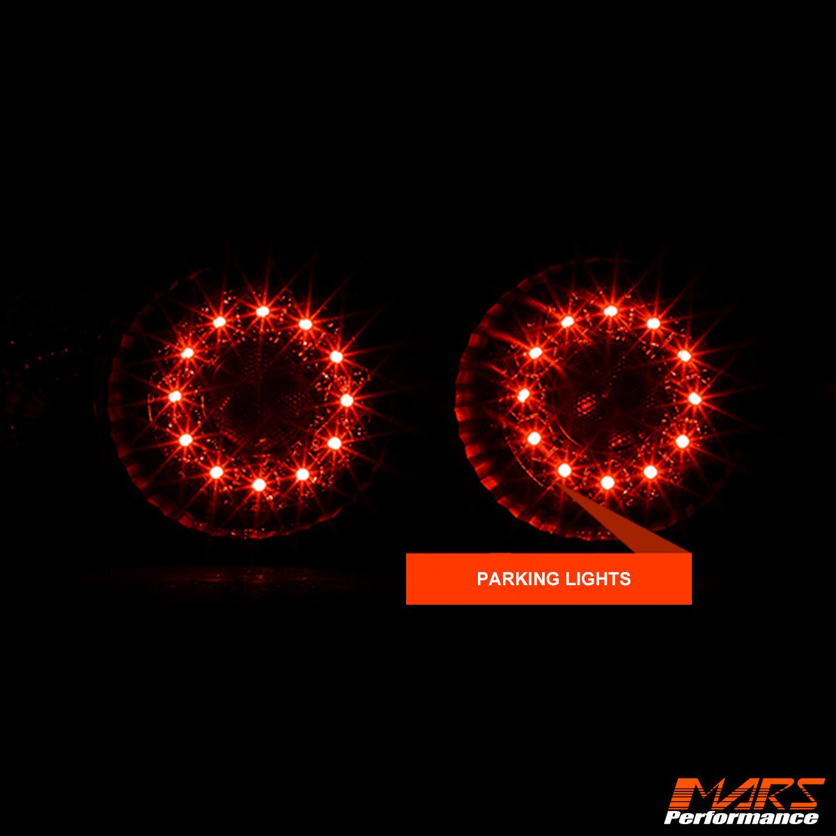 Crystal Clear LED Altezza Tail Lights for Honda Integra Series 1 2001 - 2004 & DC5 TYPE - R - Mars Performance